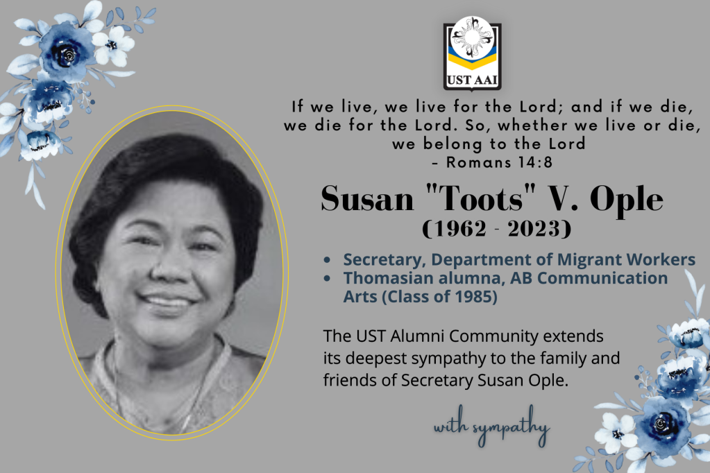 Susan "Toots" V. Ople