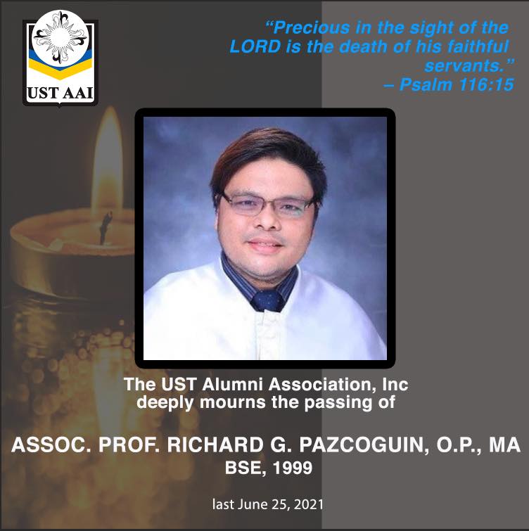 Assoc. Prof. Richard G. Pazcoguin, O.P., MA BSE