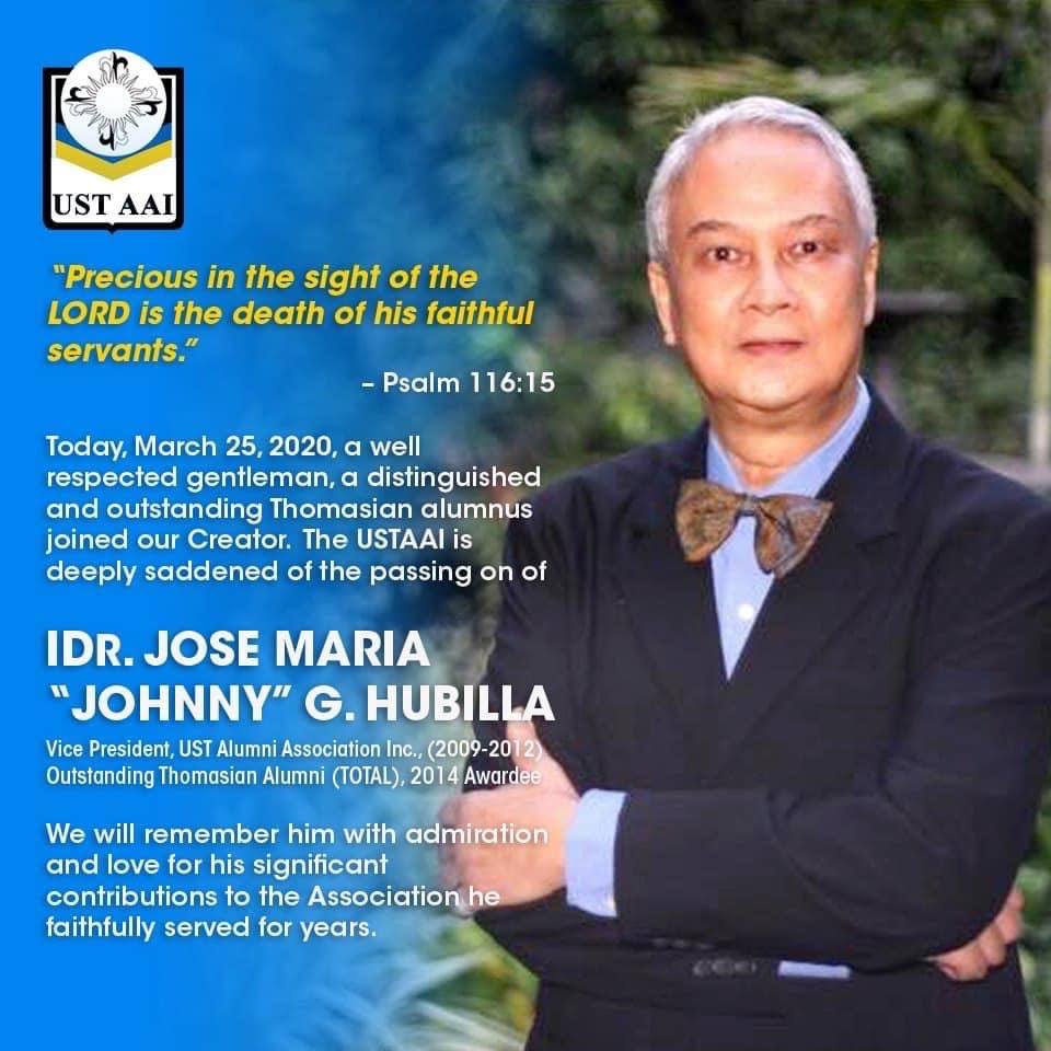 Dr. Jose Maria "Johnny" G. Hubilla